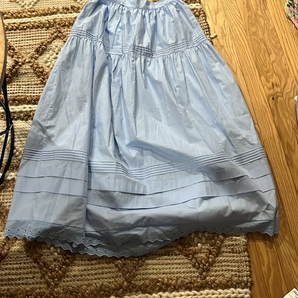 Elegant Blue Women's Skirt - Picture 8 of 8